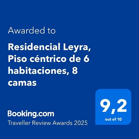 Residencial Leyra, Piso Centrico De 6 Habitaciones, 8 Camas Apartamento
